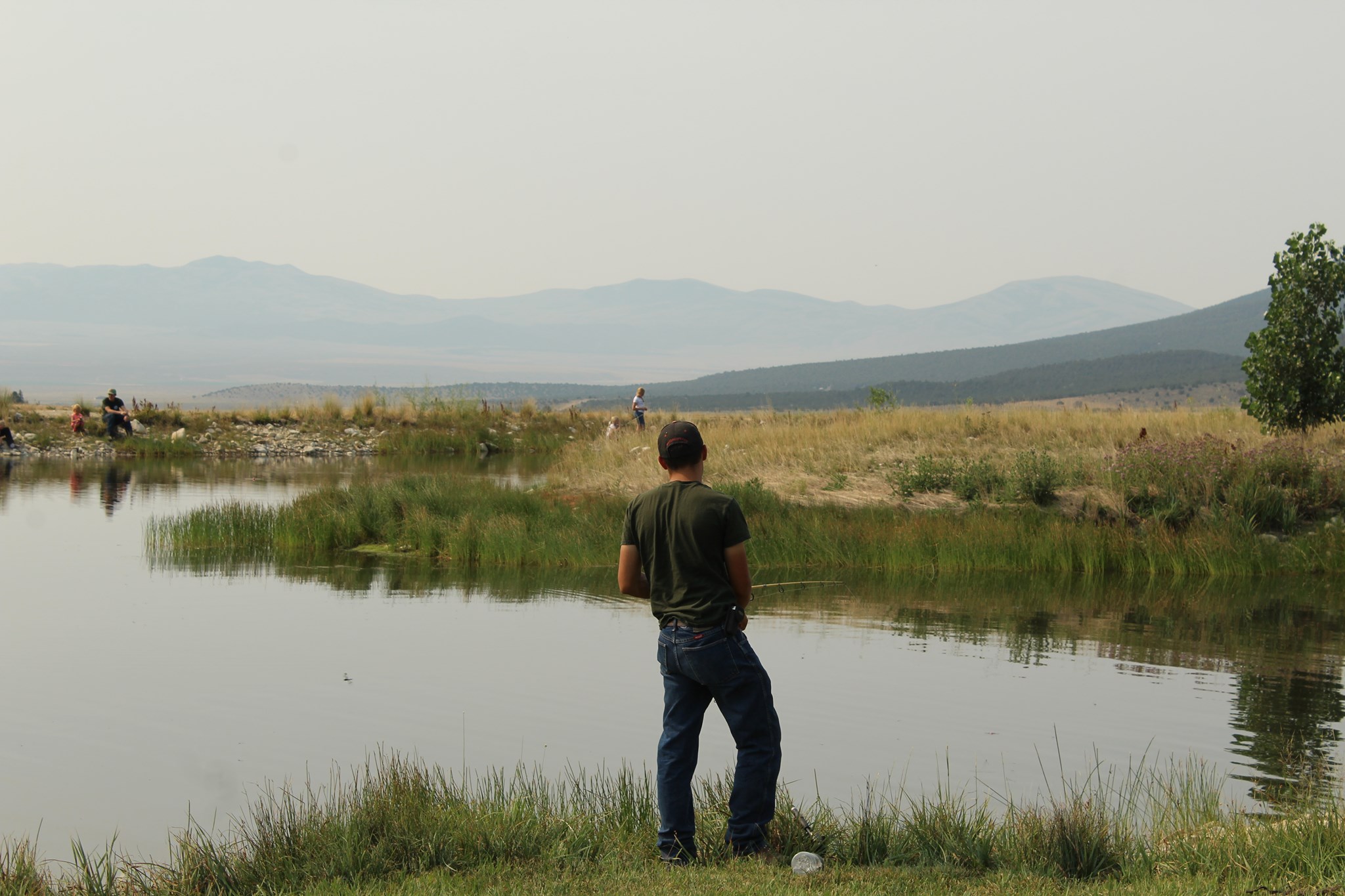Man fishing
