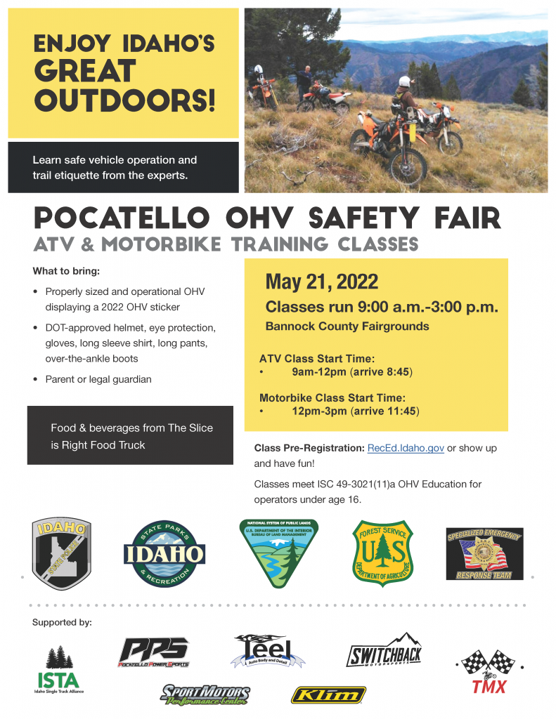 OHV Safety Fair Flyer