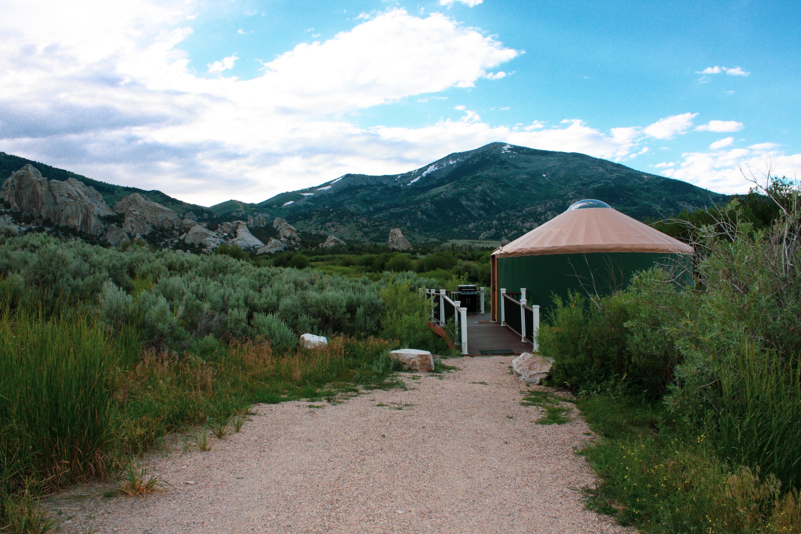 Willow Glamping Yurt