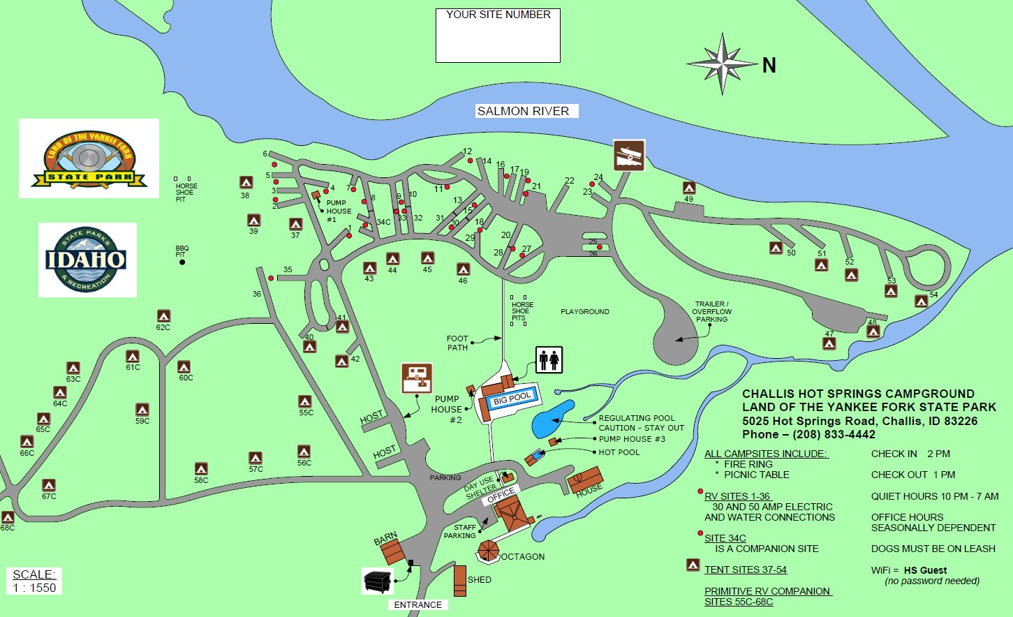 Challis Map