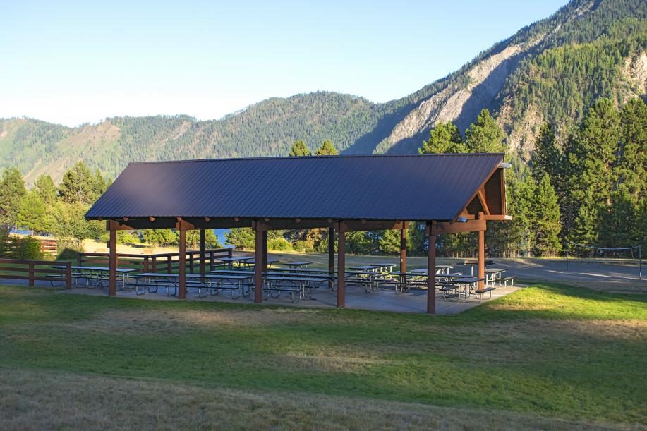 Picnic pavilions are available for your next family reunion