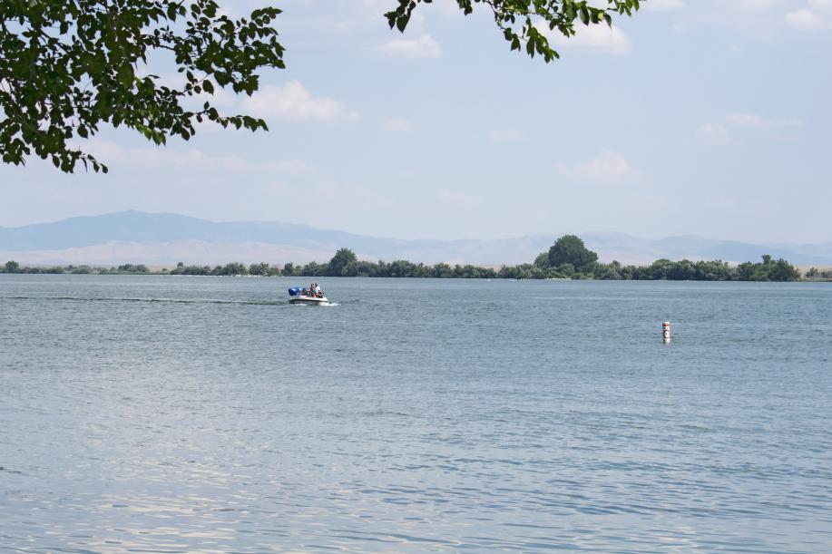 Boating at Lake Walcott