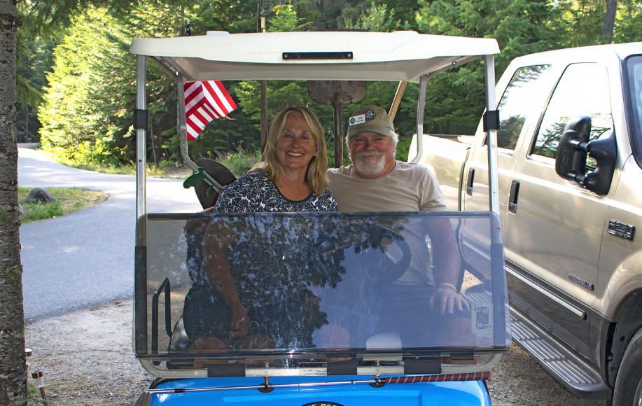Our volunteer park hosts are ready to welcome you to the campground
