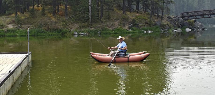 Fishing is popular at Winchester Lake