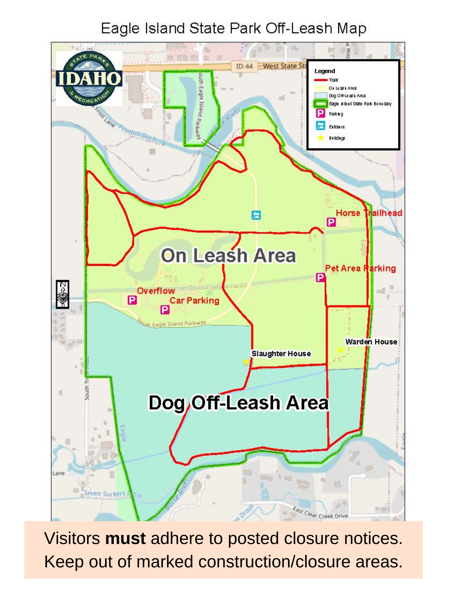 Pet restrictions are now in place at Eagle Island State Park. But there are still places to take your dog.