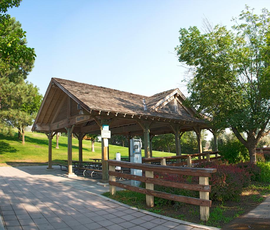 The Kestrel Pavilion is one of several available