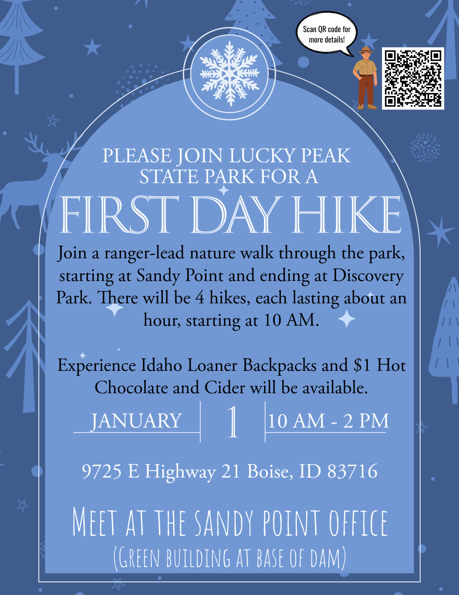 First Day Hikes at Lucky Peak