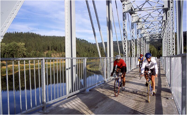 Perfect for biking, walking or running!