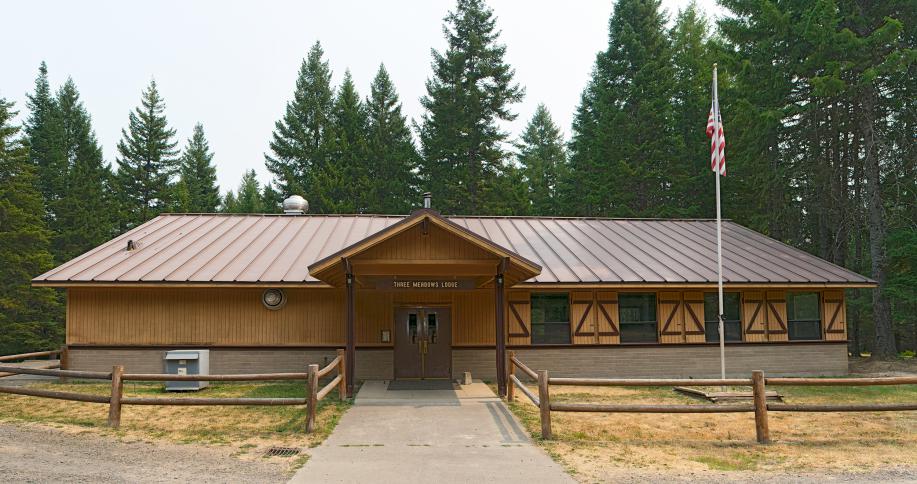 Three Meadows Lodge is a fully equipped large group facility