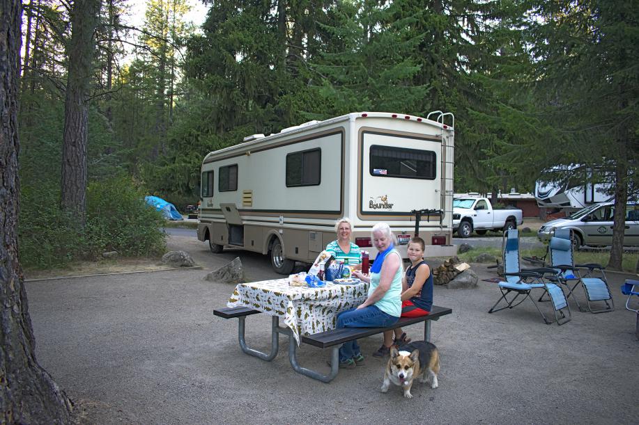 Happy Campers at Farragut