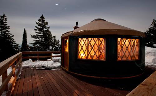 Stargaze yurt near Idaho City