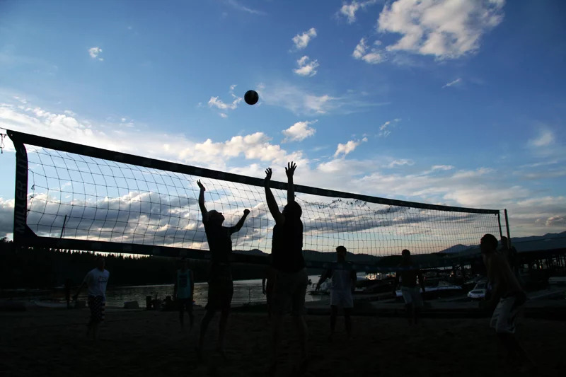 Volleyball at Priest Lake