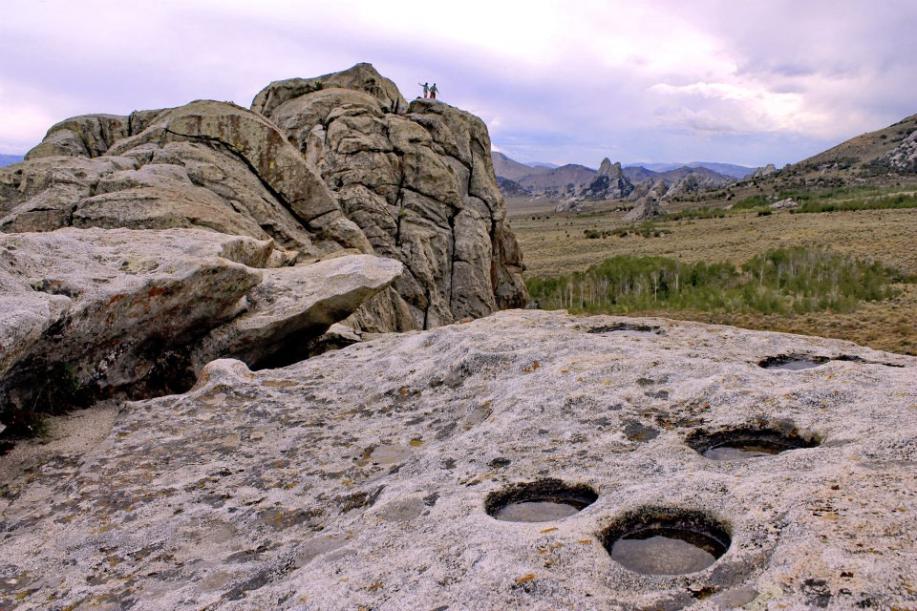 On top of Bath Rock