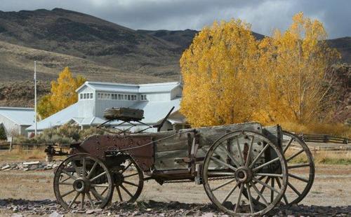Ghost towns at Land of the Yankee Fork