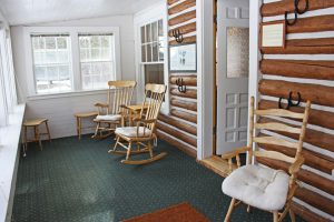 enclosed front porch