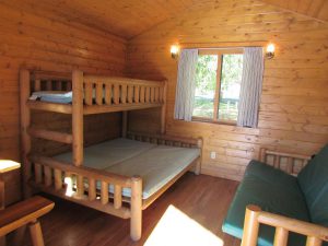 Three Island Crossing cabin-interior